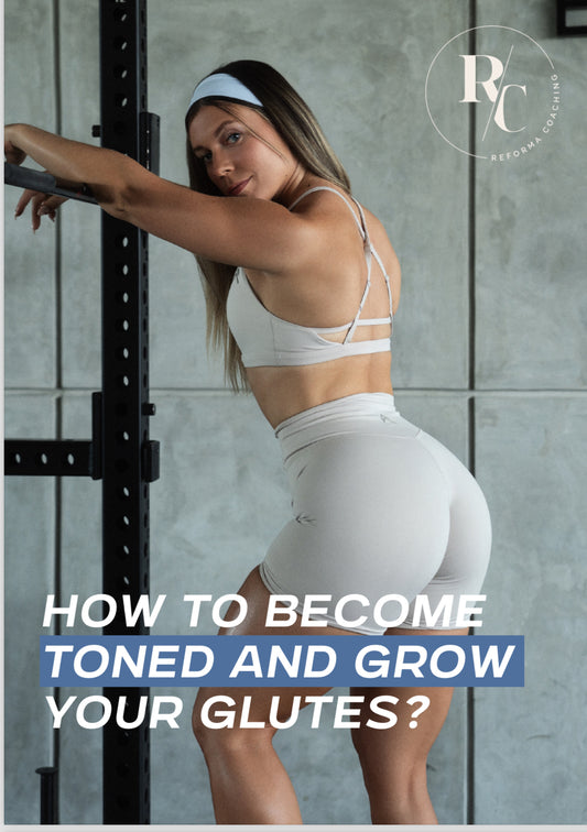 How to become toned AND grow your glutes- FREE ebook